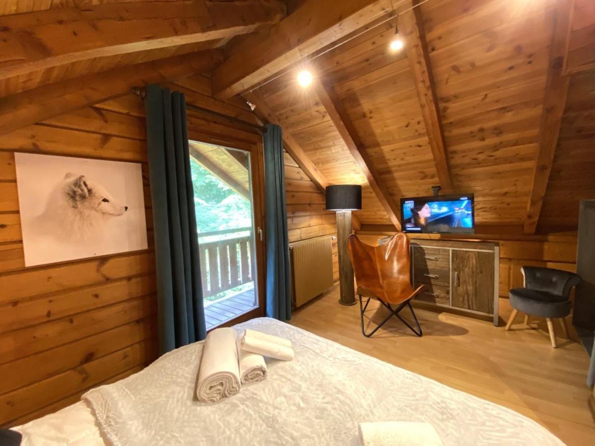 Le Renard Chalet En Bois La Bresse Eksteriør bilde