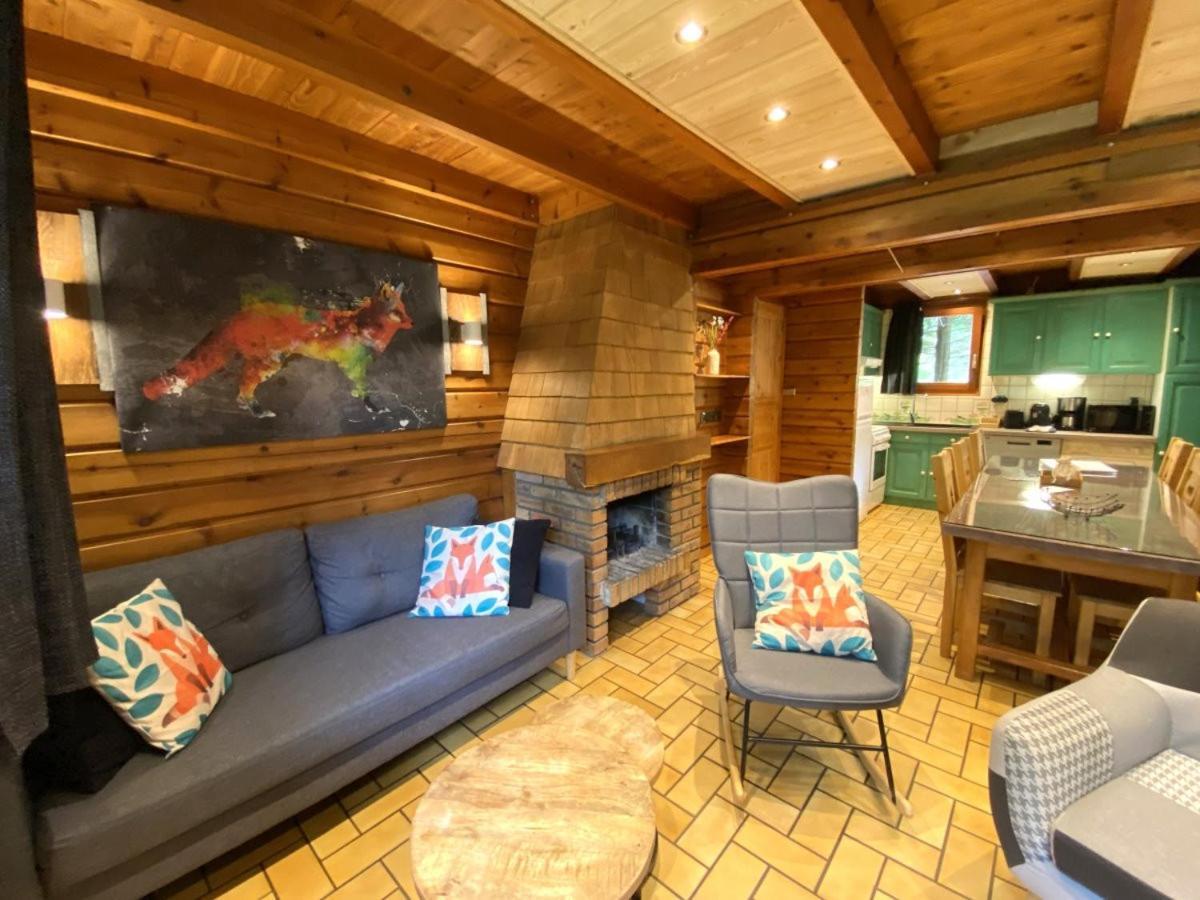 Le Renard Chalet En Bois La Bresse Eksteriør bilde