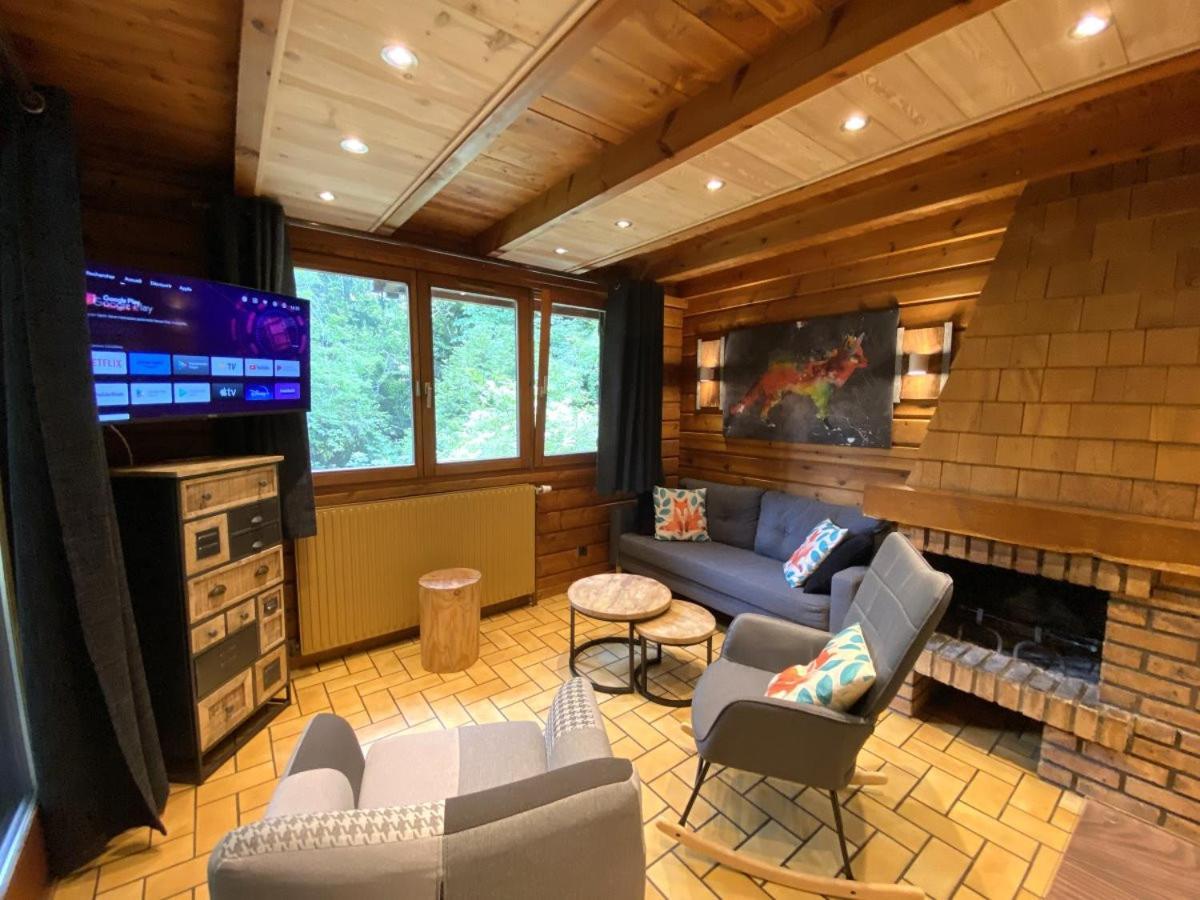 Le Renard Chalet En Bois La Bresse Eksteriør bilde