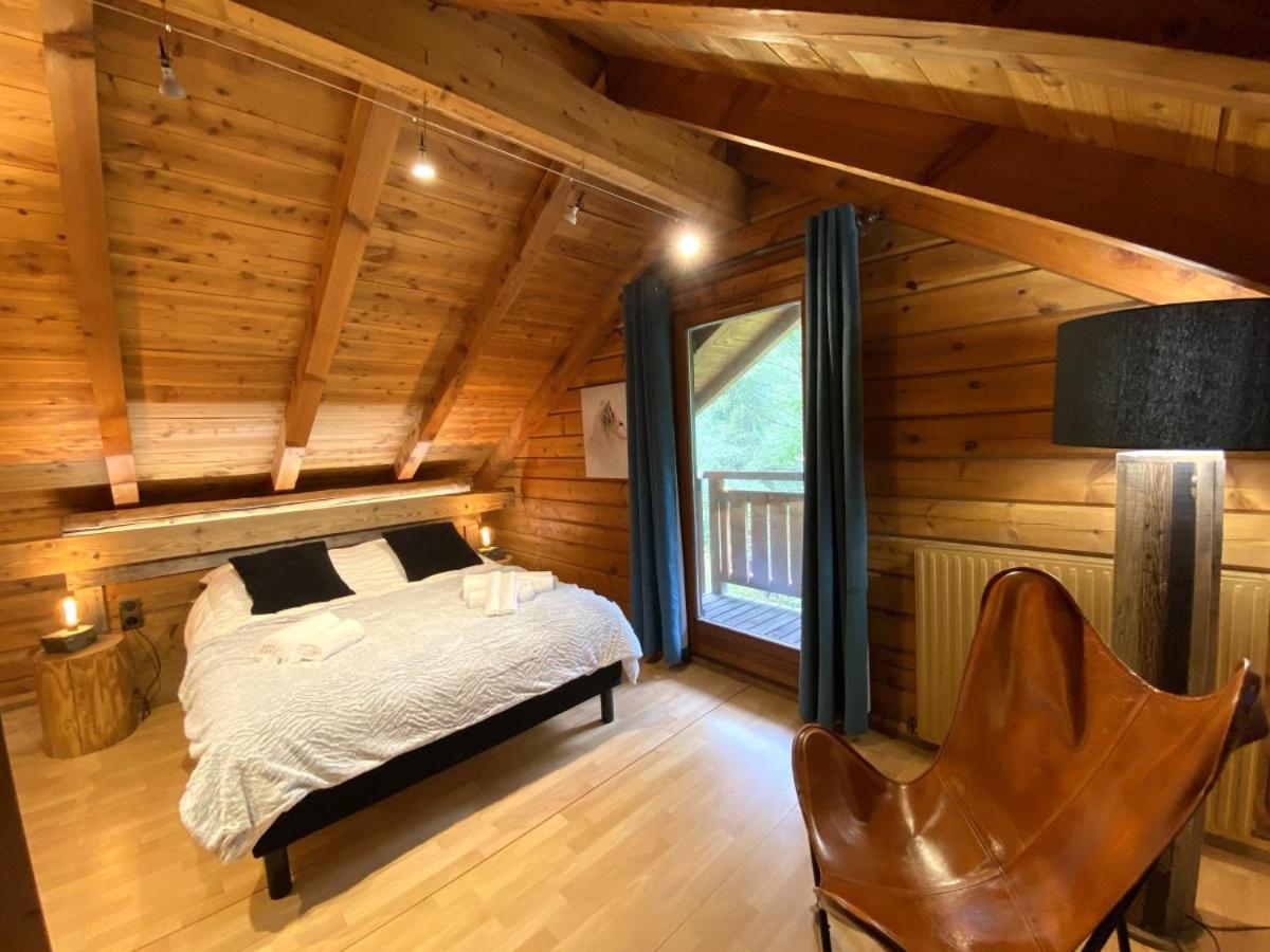 Le Renard Chalet En Bois La Bresse Eksteriør bilde