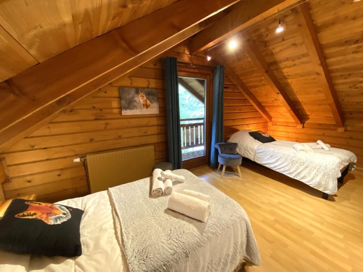 Le Renard Chalet En Bois La Bresse Eksteriør bilde